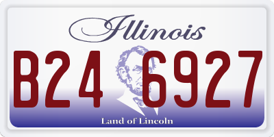IL license plate B246927