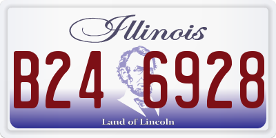 IL license plate B246928