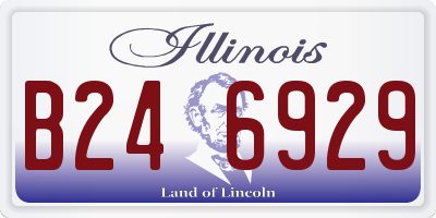 IL license plate B246929