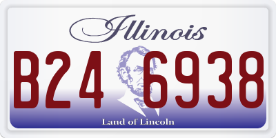 IL license plate B246938