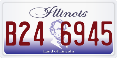 IL license plate B246945