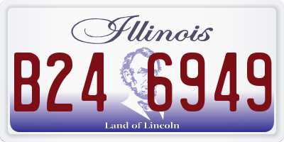 IL license plate B246949