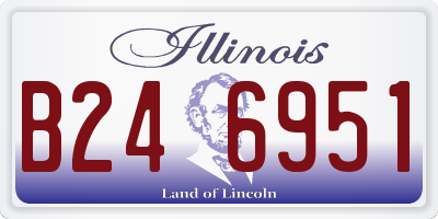 IL license plate B246951