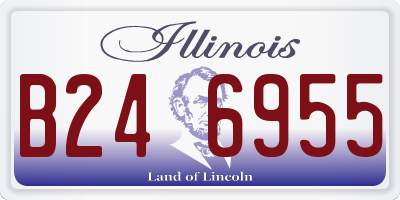 IL license plate B246955