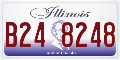 IL license plate B248248