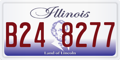 IL license plate B248277