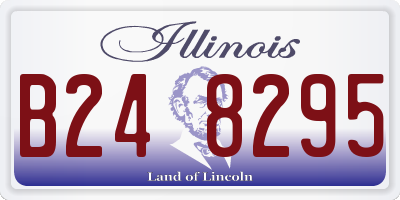 IL license plate B248295