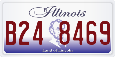 IL license plate B248469