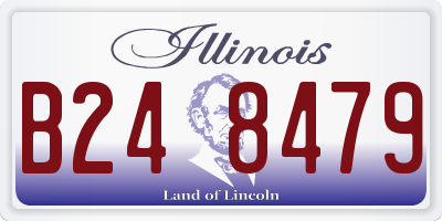 IL license plate B248479