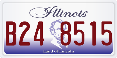IL license plate B248515