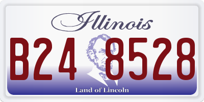 IL license plate B248528