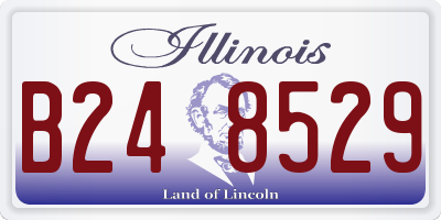 IL license plate B248529