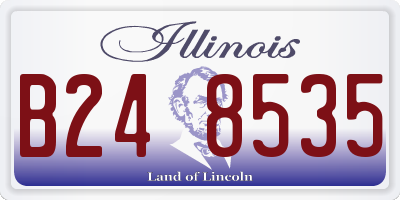 IL license plate B248535