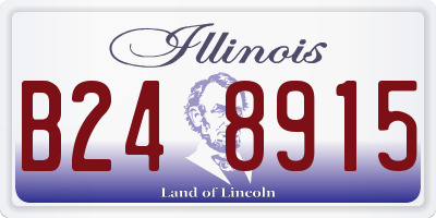 IL license plate B248915