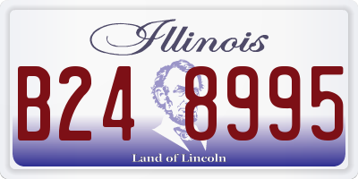 IL license plate B248995