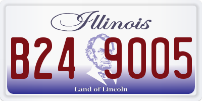 IL license plate B249005