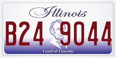 IL license plate B249044