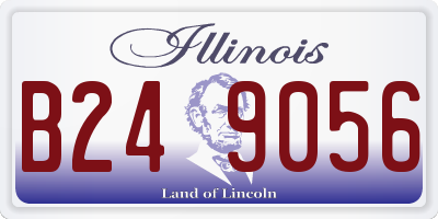 IL license plate B249056