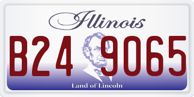 IL license plate B249065