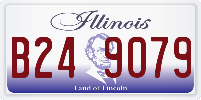 IL license plate B249079