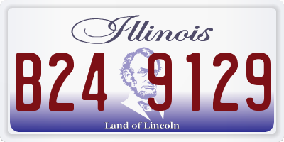IL license plate B249129