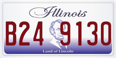 IL license plate B249130