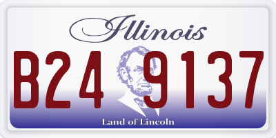 IL license plate B249137