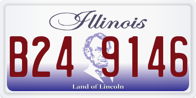 IL license plate B249146