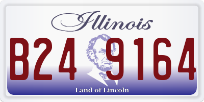 IL license plate B249164