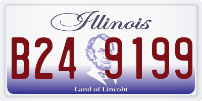 IL license plate B249199