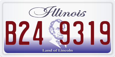 IL license plate B249319