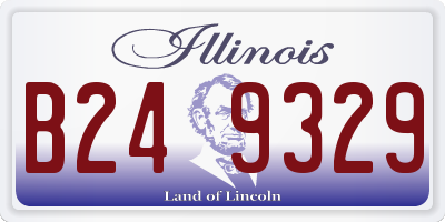 IL license plate B249329