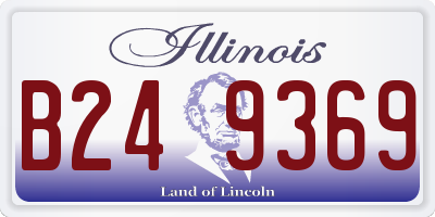 IL license plate B249369