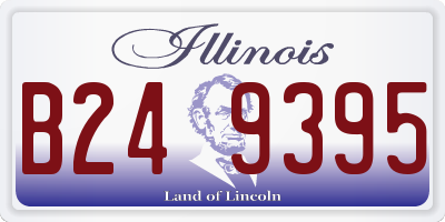IL license plate B249395