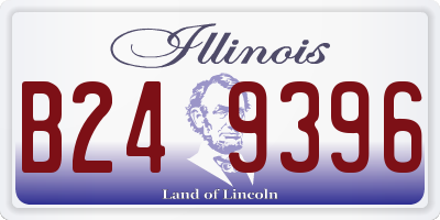 IL license plate B249396