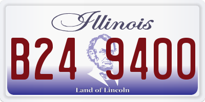 IL license plate B249400