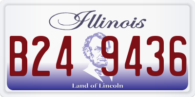 IL license plate B249436