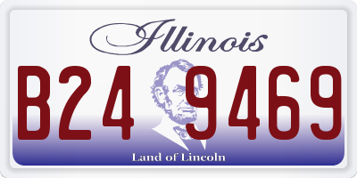 IL license plate B249469