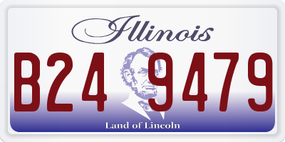 IL license plate B249479