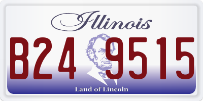 IL license plate B249515