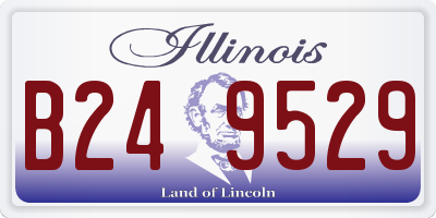 IL license plate B249529