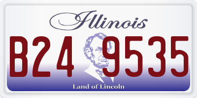 IL license plate B249535