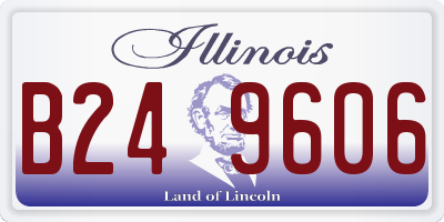 IL license plate B249606