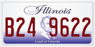 IL license plate B249622