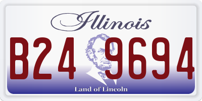 IL license plate B249694