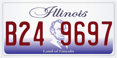 IL license plate B249697