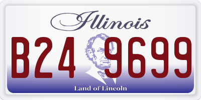 IL license plate B249699