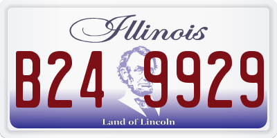IL license plate B249929
