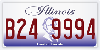 IL license plate B249994