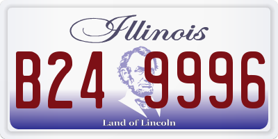 IL license plate B249996